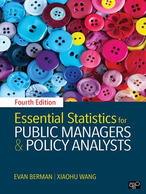 cover image of Essential Statistics for Public Managers and Policy Analysts